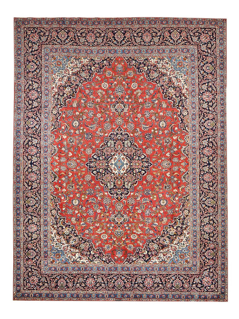 Perser Rug - Keshan - 405 x 303 cm - red
