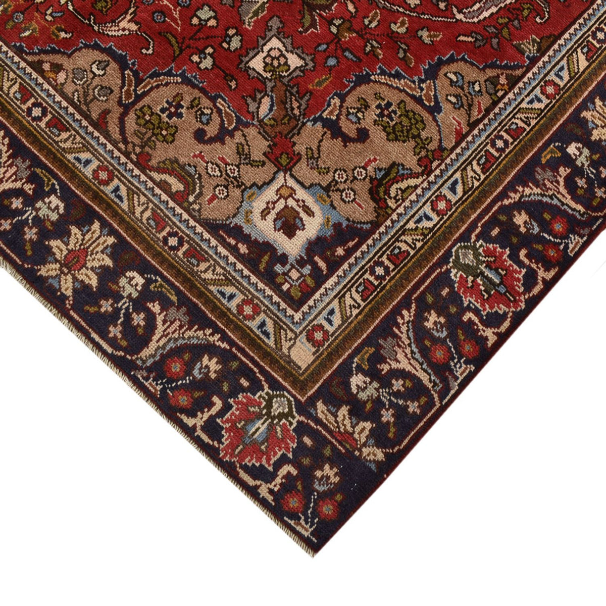 Perser Rug - Tabriz - 253 x 177 cm - red