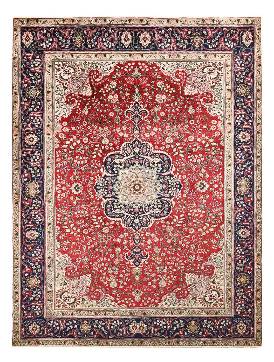 Perser Rug - Tabriz - 326 x 239 cm - red