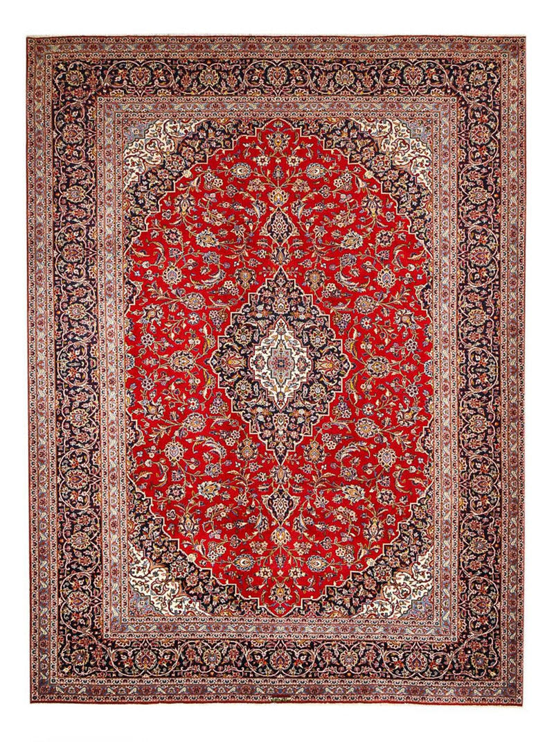 Perser Rug - Keshan - 393 x 294 cm - red