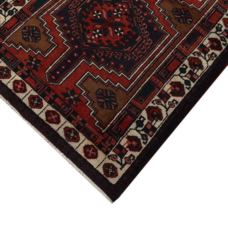 Runner Perser Rug - Nomadic - 318 x 100 cm - dark red