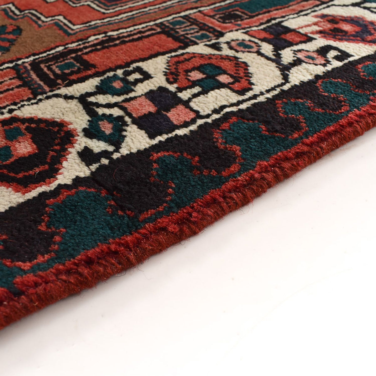 Runner Perser Rug - Nomadic - 318 x 100 cm - dark red
