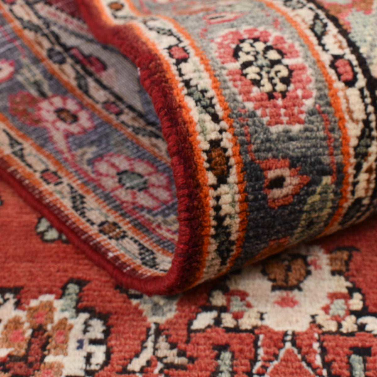 Runner Perser Rug - Tabriz - 282 x 80 cm - multicolored