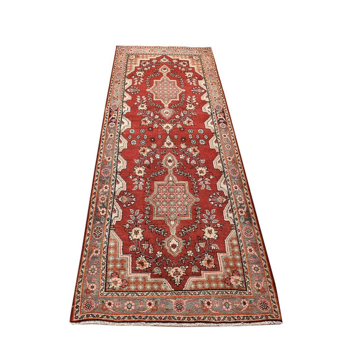 Runner Perser Rug - Tabriz - 282 x 80 cm - multicolored