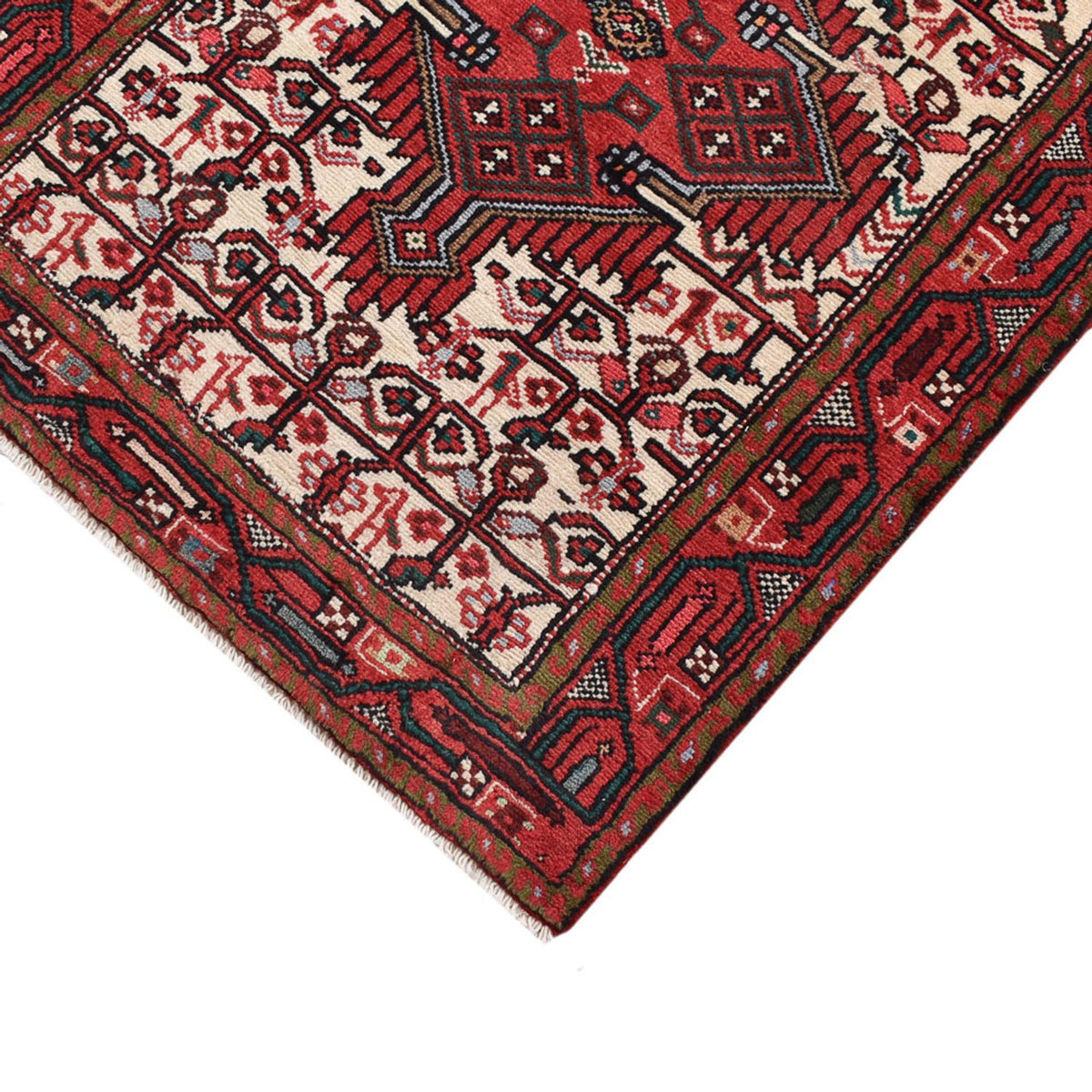 Runner Perser Rug - Nomadic - 247 x 82 cm - red