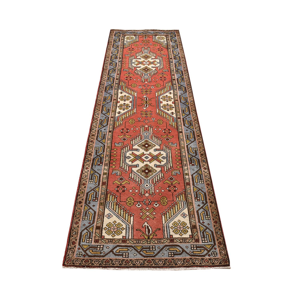 Runner Perser Rug - Nomadic - 292 x 74 cm - light red