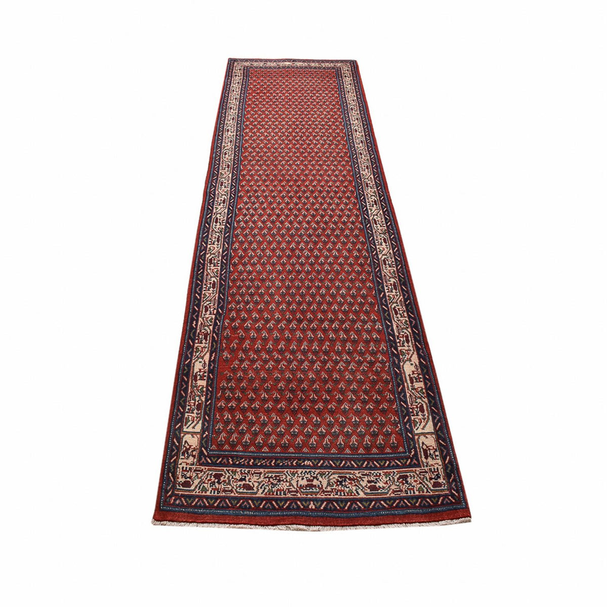 Runner Perser Rug - Mir - 318 x 80 cm - red