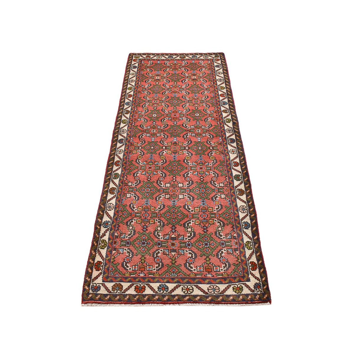 Runner Perser Rug - Nomadic - 195 x 74 cm - light red
