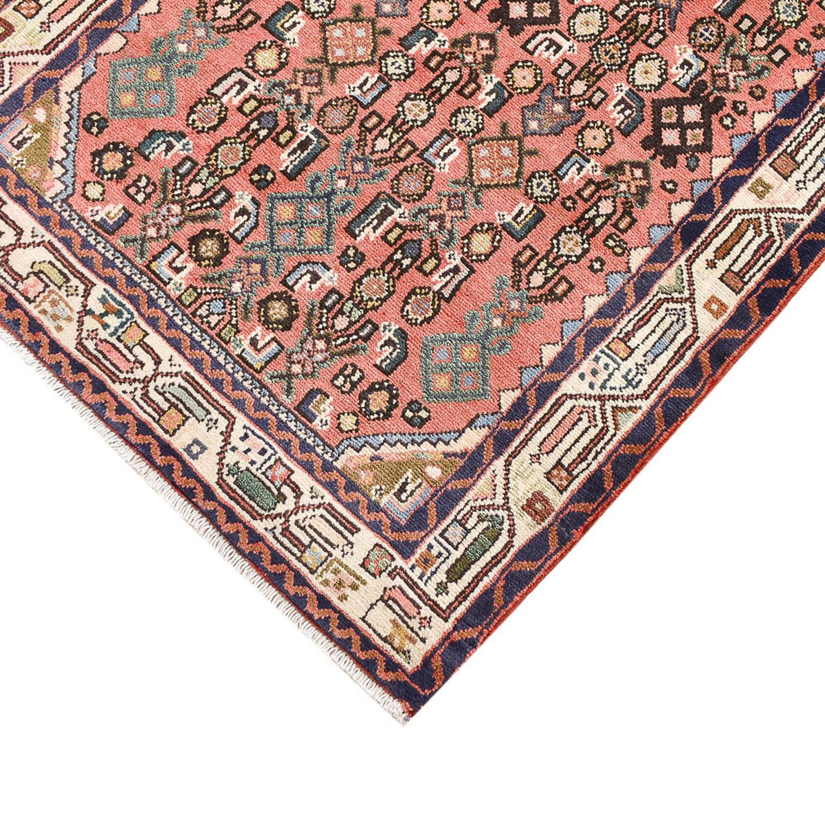 Runner Perser Rug - Nomadic - 212 x 80 cm - light red