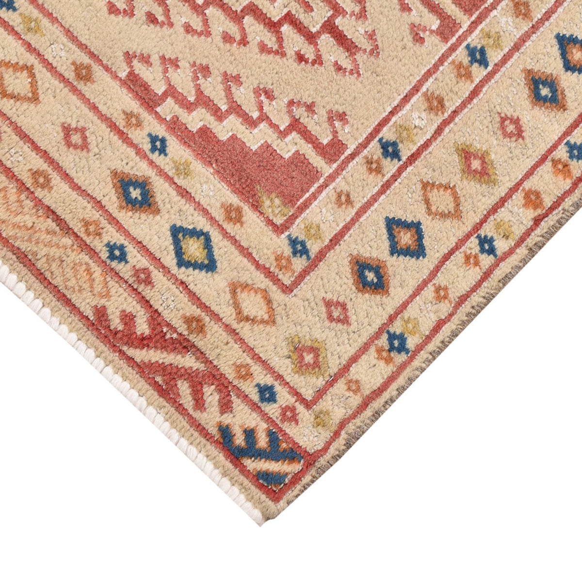 Turkaman Rug - 89 x 62 cm - multicolored