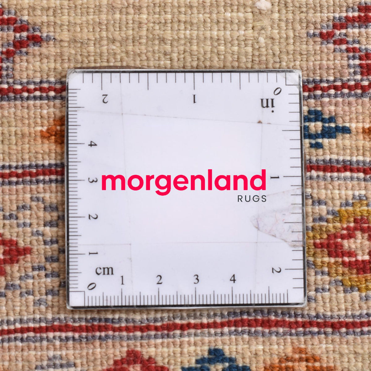 Turkaman Rug - 89 x 62 cm - multicolored