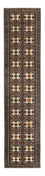 Runner Turkaman Rug - 366 x 79 cm - dark beige