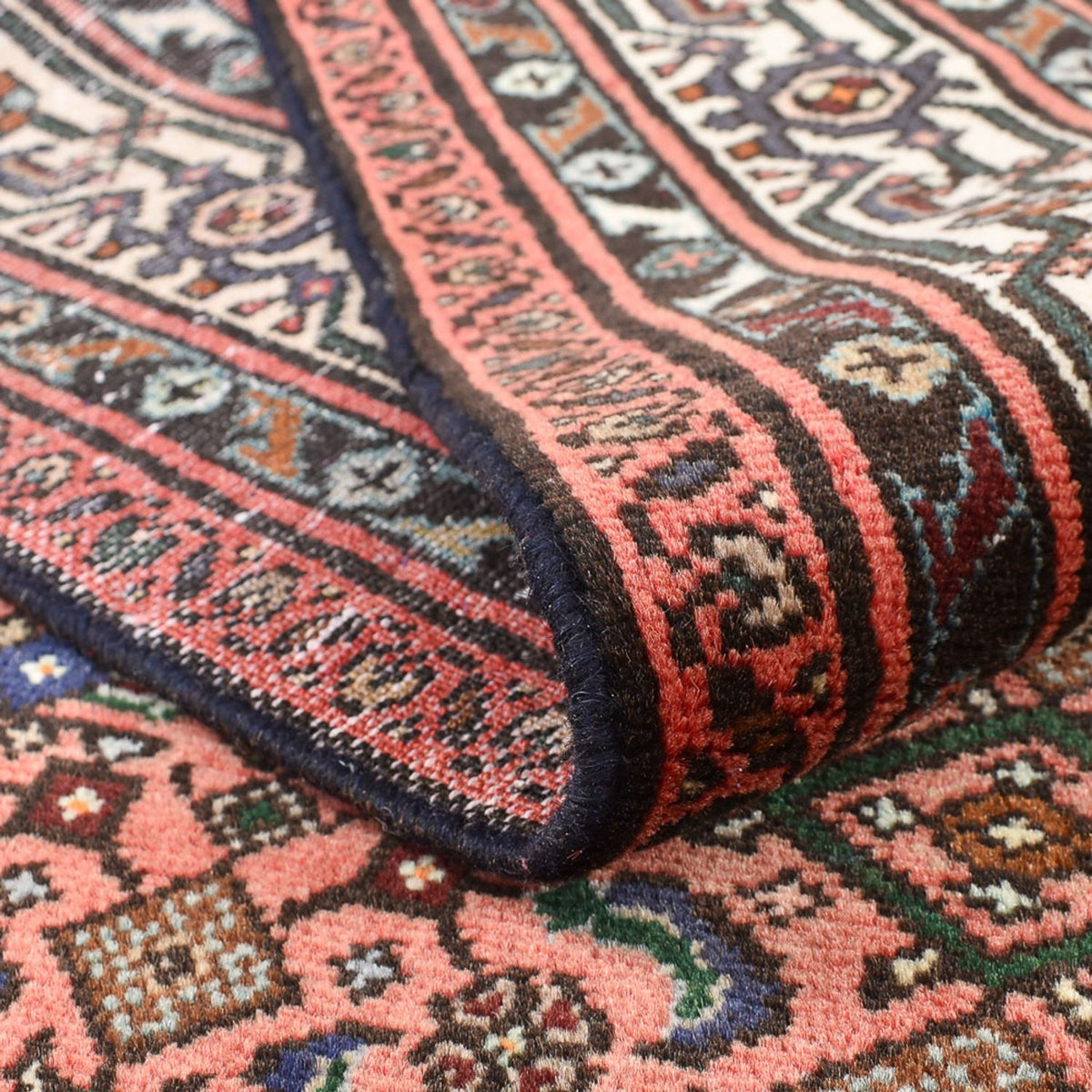 Perser Rug - Nomadic - 198 x 155 cm - light red