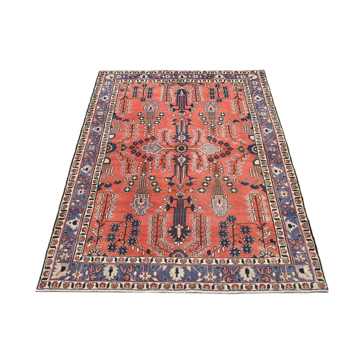 Perser Rug - Nomadic - 191 x 129 cm - light red