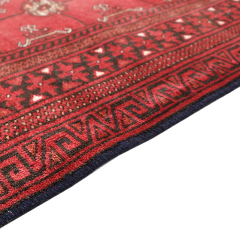 Turkaman Rug - 182 x 113 cm - red