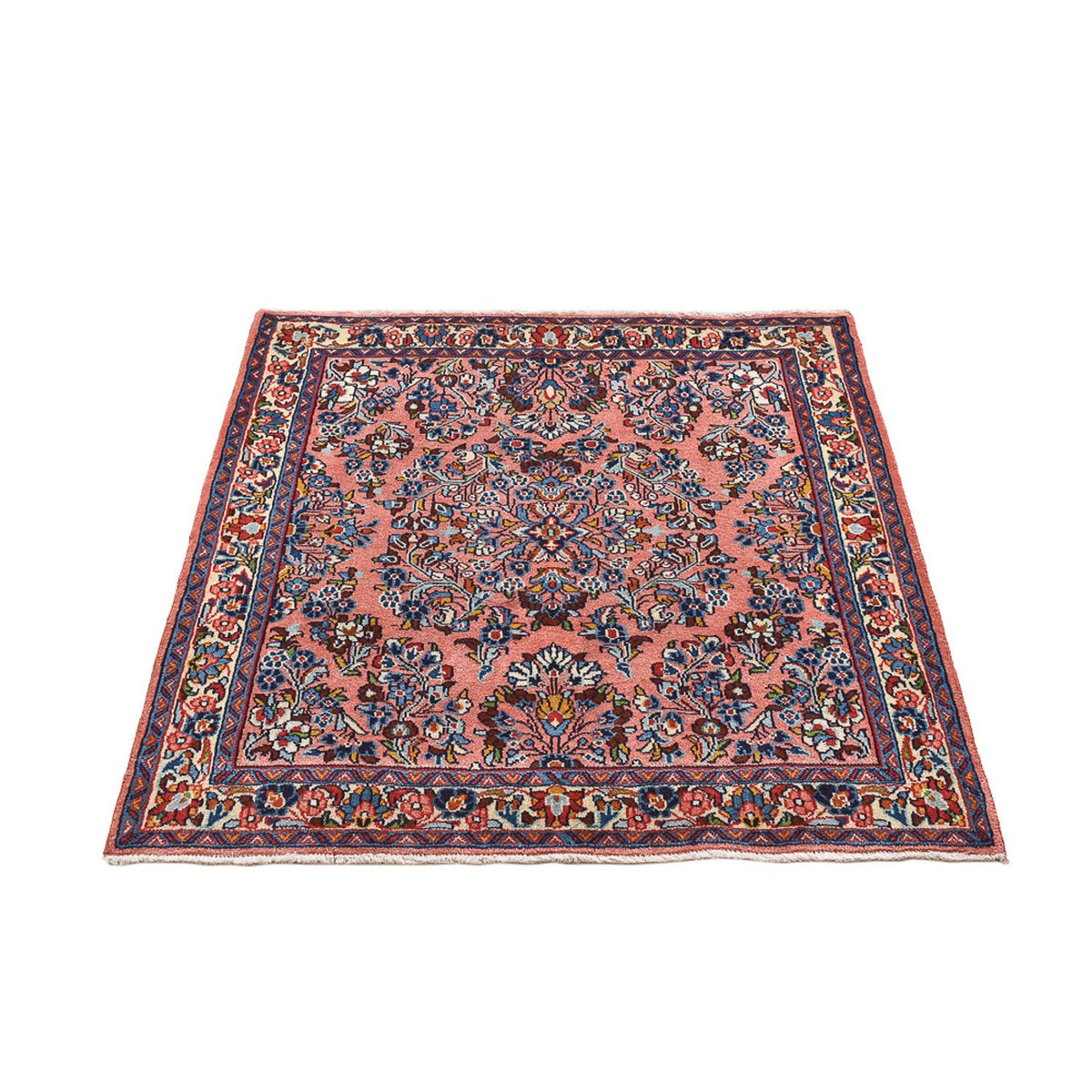 Perser Rug - Classic - 110 x 99 cm - light red
