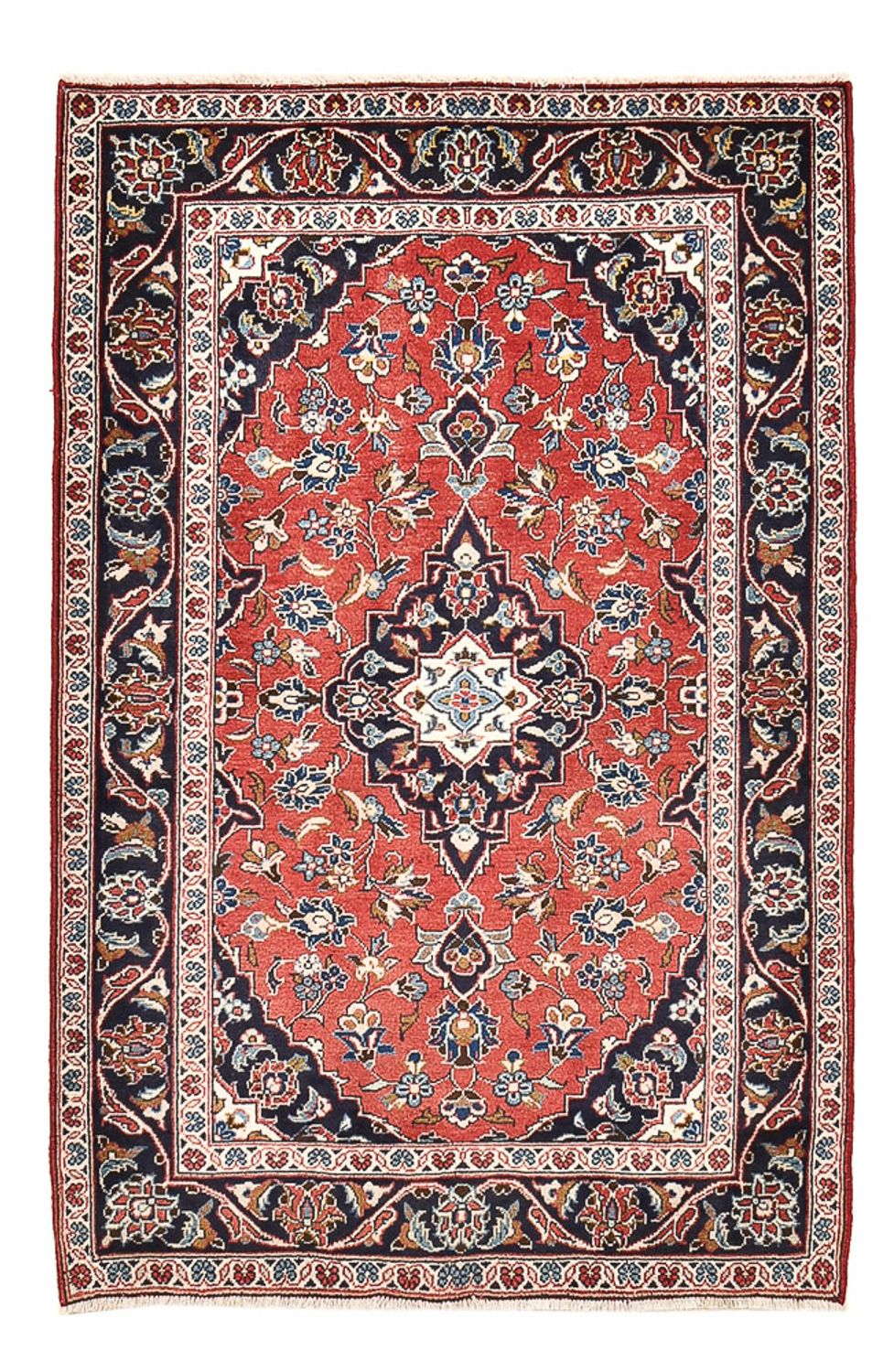 Perser Rug - Keshan - 147 x 107 cm - red