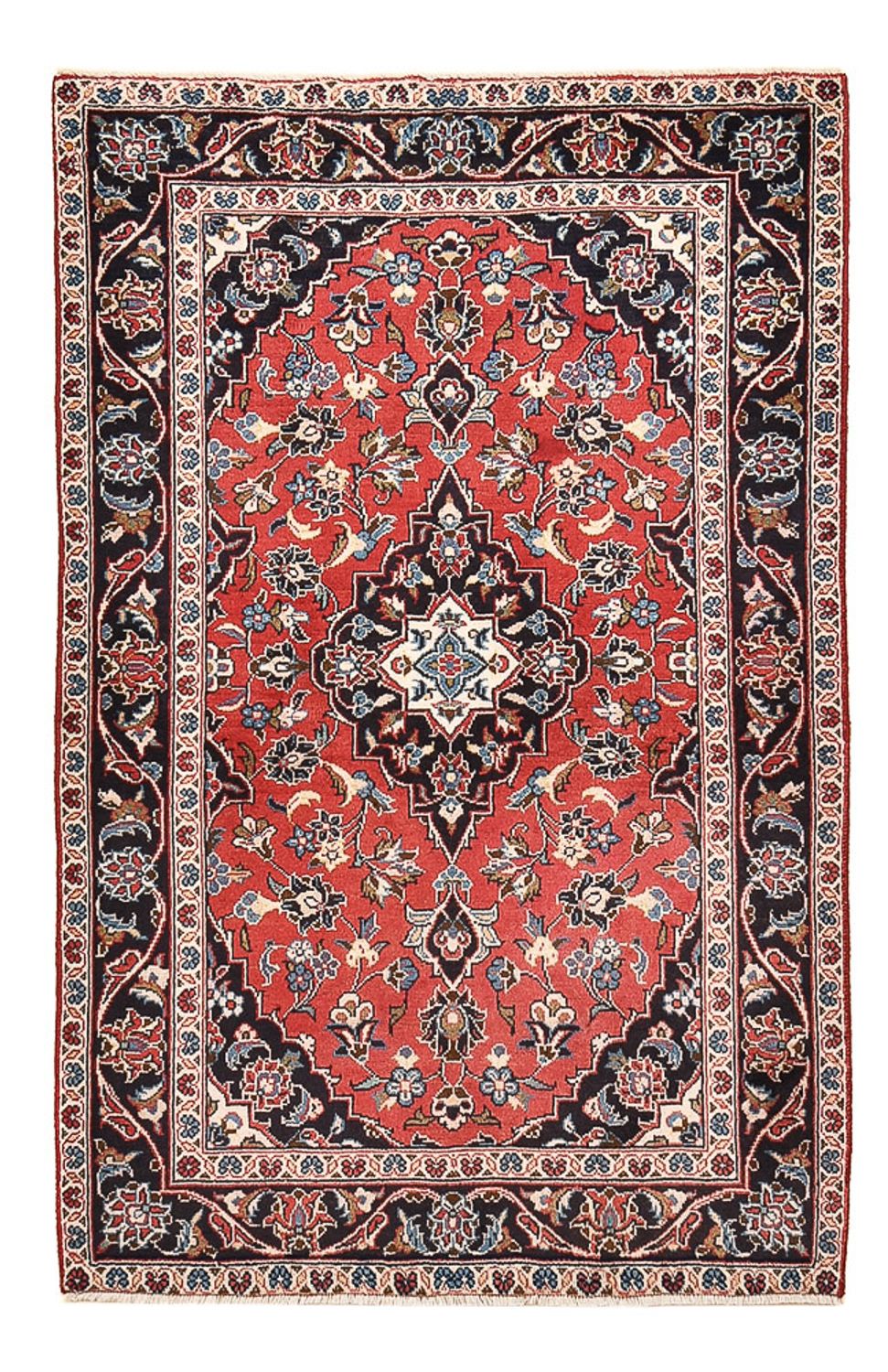 Perser Rug - Keshan - 150 x 95 cm - red