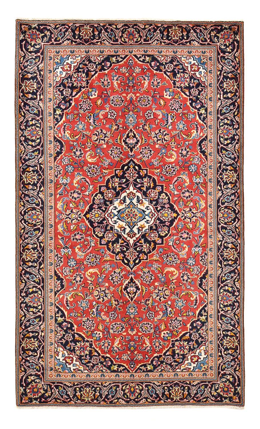 Perser Rug - Keshan - 235 x 140 cm - red