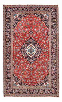 Perser Rug - Keshan - 255 x 151 cm - red