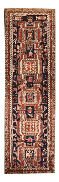Runner Perser Rug - Nomadic - 325 x 100 cm - light red