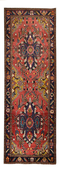 Runner Perser Rug - Tabriz - 338 x 112 cm - red
