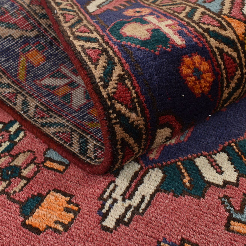 Runner Perser Rug - Tabriz - 338 x 112 cm - red