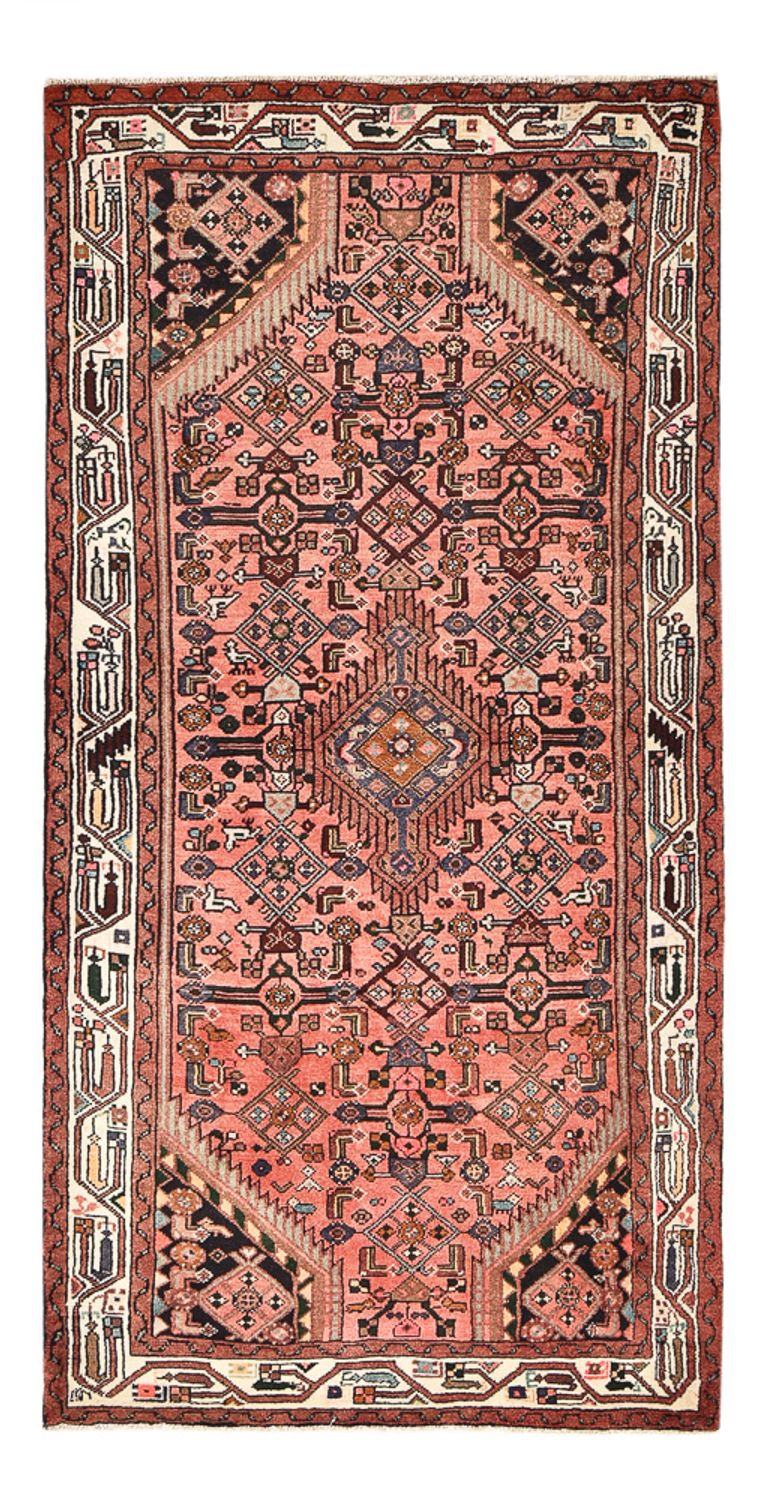 Runner Perser Rug - Nomadic - 198 x 96 cm - light red