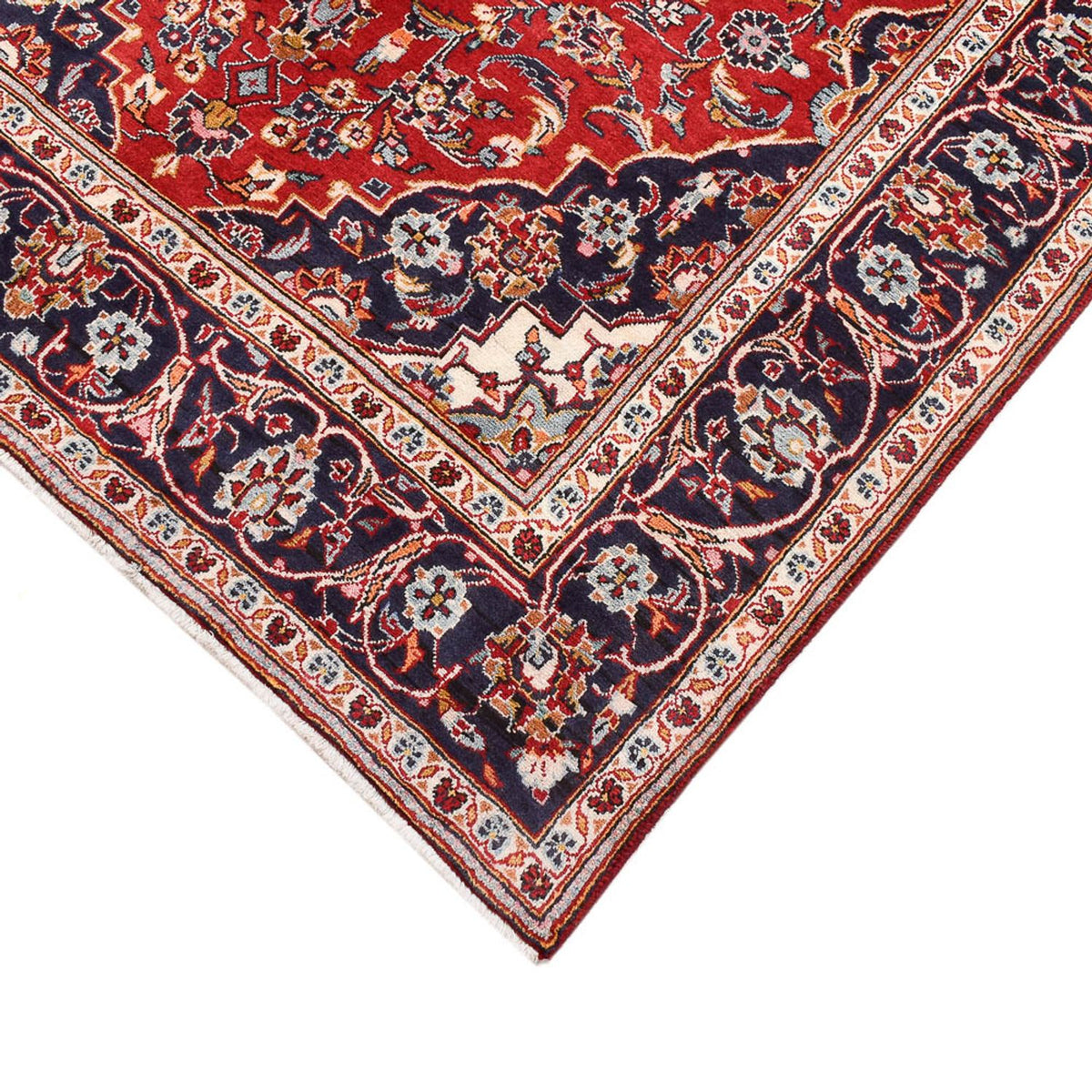 Perser Rug - Keshan - 235 x 148 cm - red