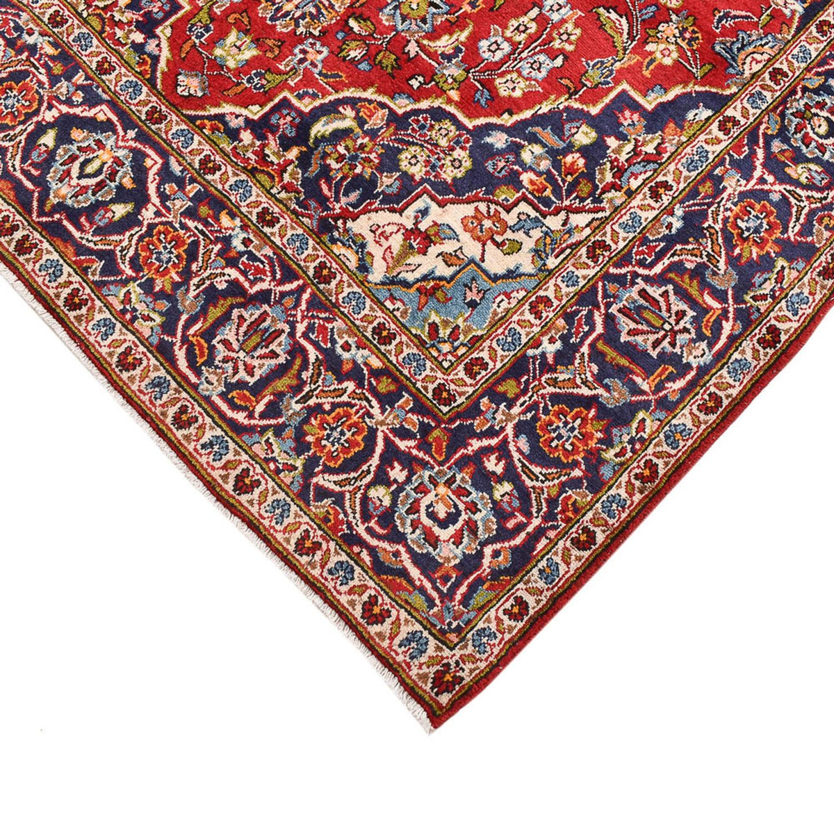 Perser Rug - Keshan - 260 x 148 cm - red