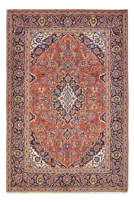 Perser Rug - Keshan - 210 x 140 cm - light red