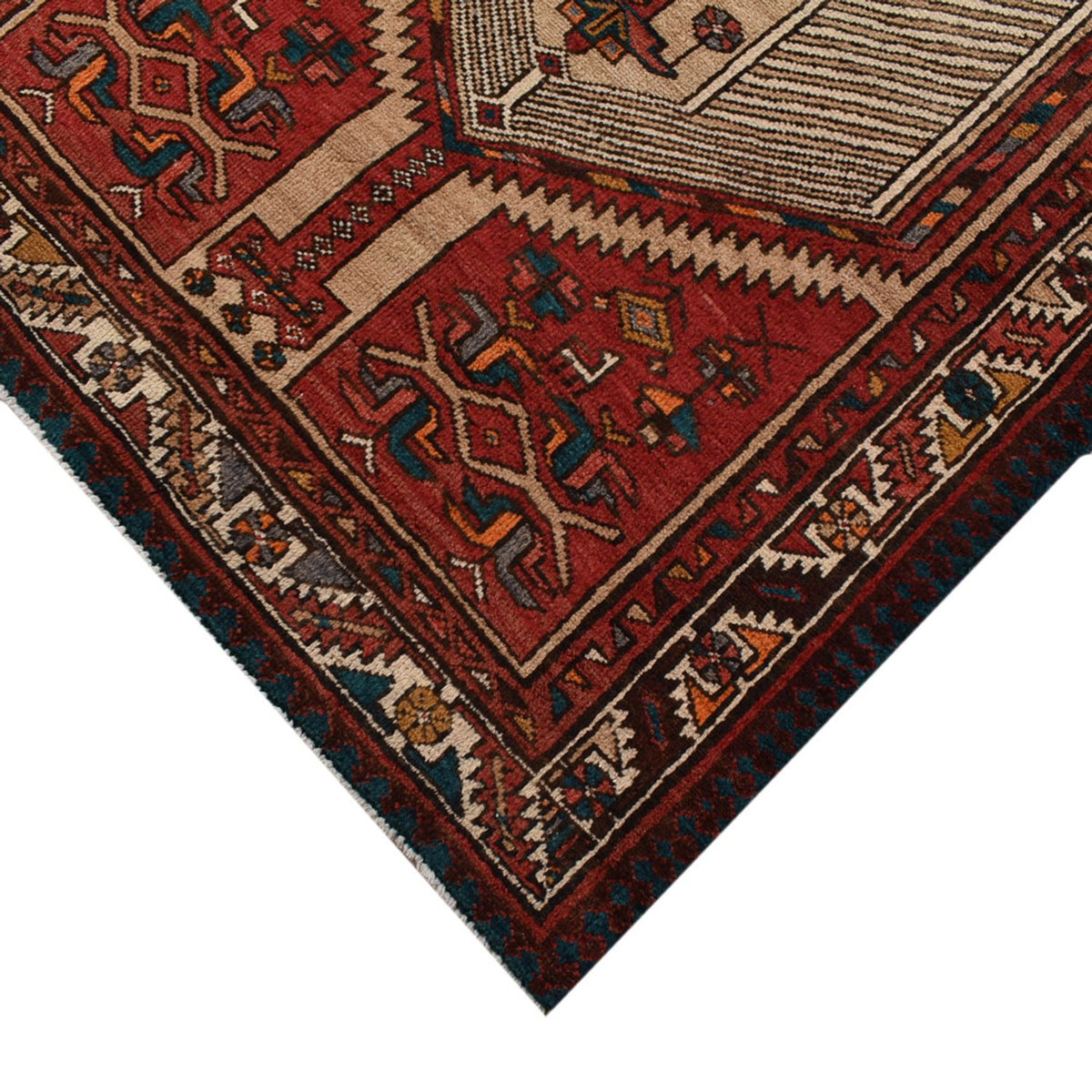 Runner Perser Rug - Nomadic - 332 x 100 cm - red