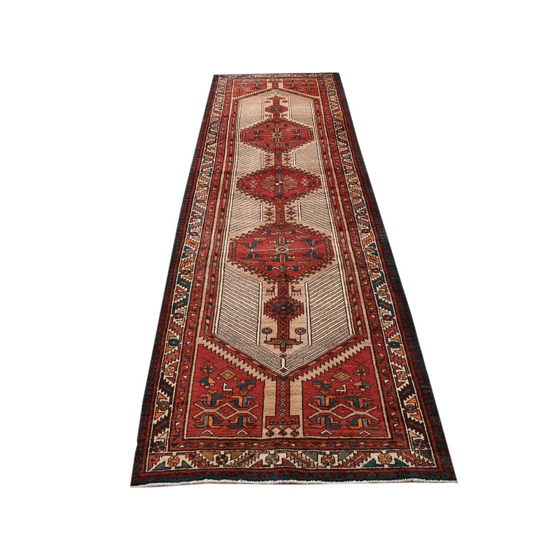 Runner Perser Rug - Nomadic - 332 x 100 cm - red