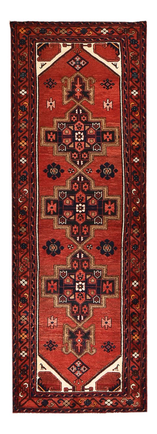 Runner Perser Rug - Bidjar - 298 x 102 cm - red