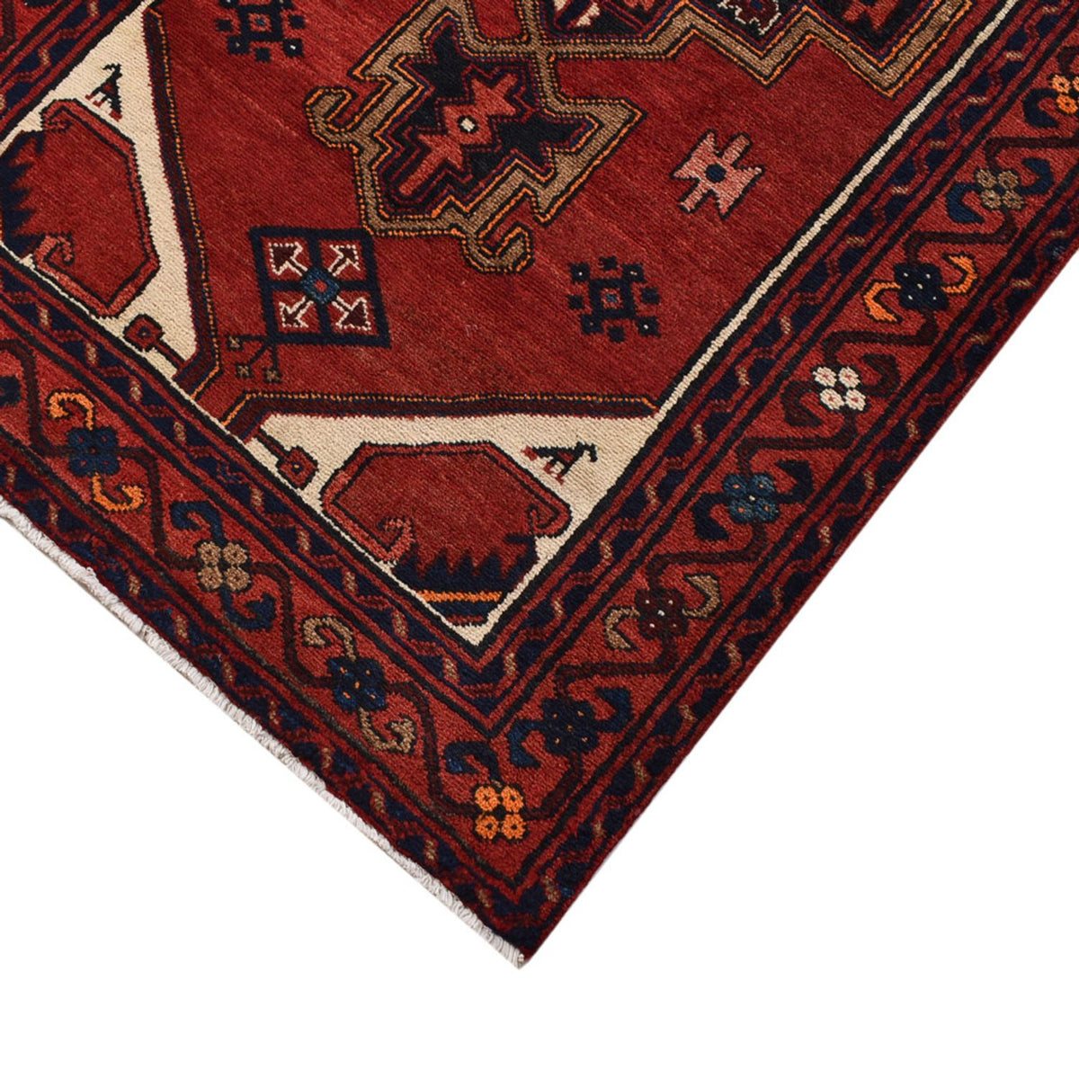 Runner Perser Rug - Bidjar - 298 x 102 cm - red