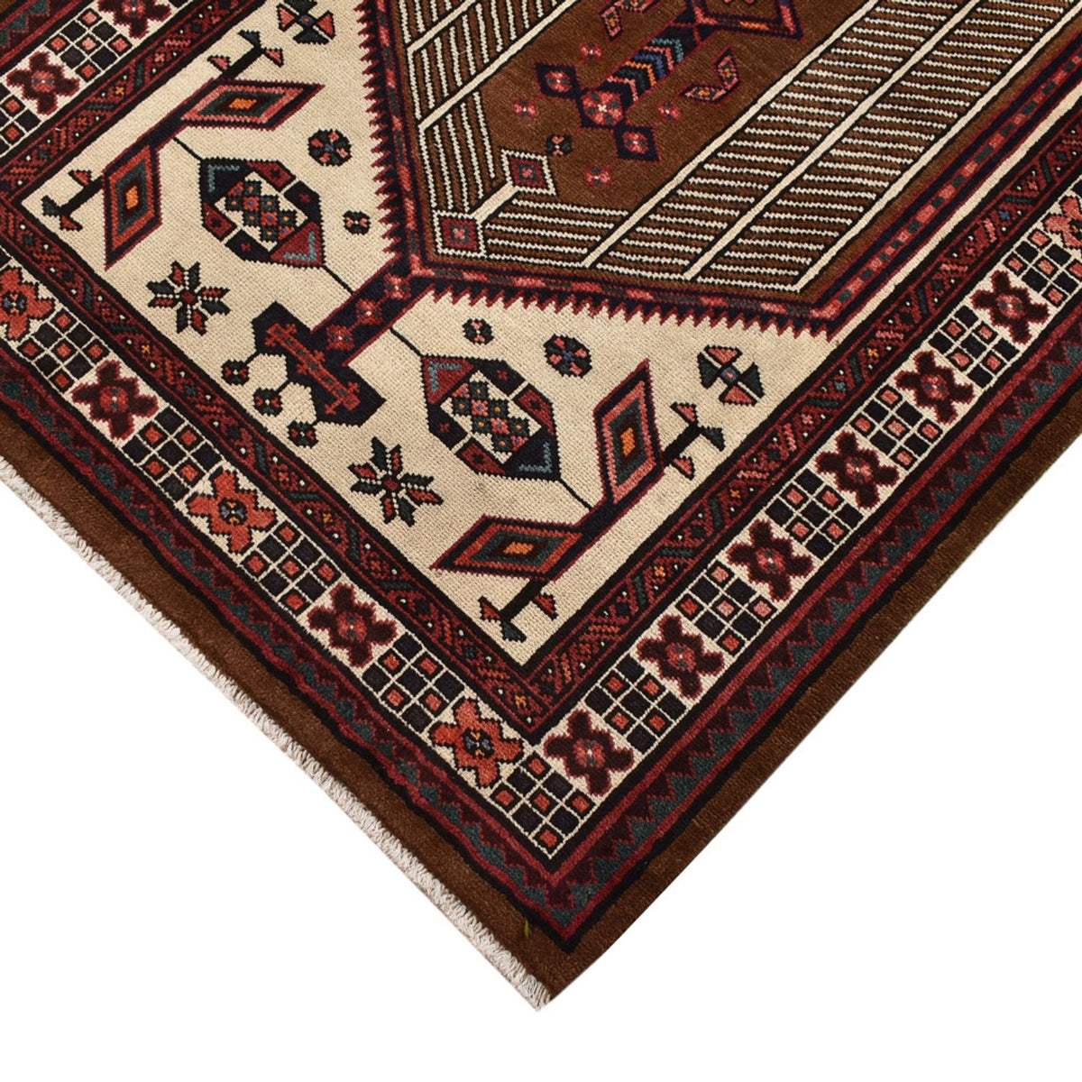 Runner Perser Rug - Nomadic - 222 x 100 cm - red