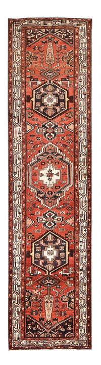 Runner Perser Rug - Bidjar - 406 x 100 cm - terracotta