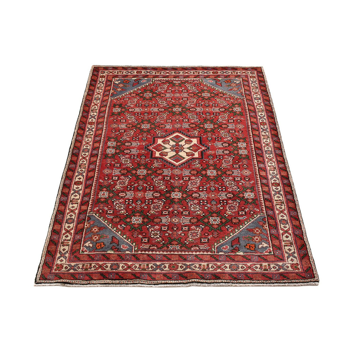 Perser Rug - Nomadic - 156 x 105 cm - red