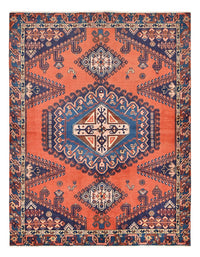 Perser Rug - Nomadic - 208 x 162 cm - multicolored