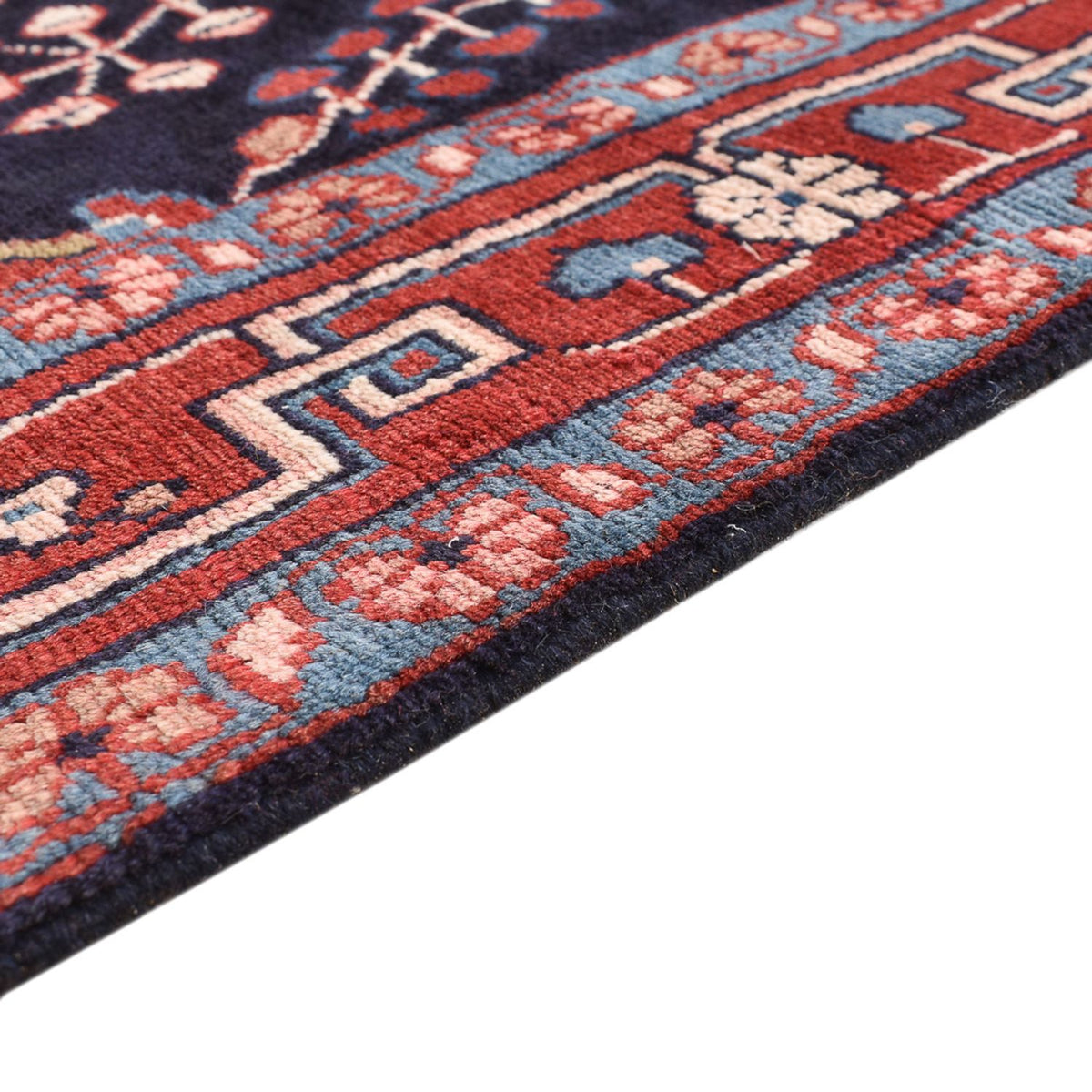 Perser Rug - Nomadic - 208 x 137 cm - dark blue