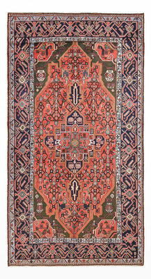 Perser Rug - Nomadic - 277 x 150 cm - light red