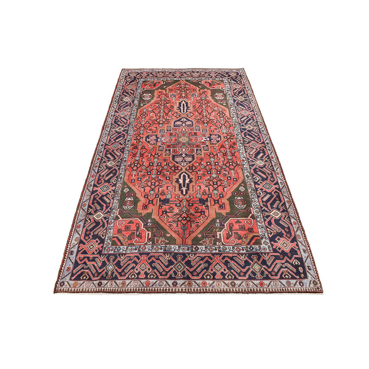 Perser Rug - Nomadic - 277 x 150 cm - light red