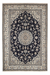 Perser Rug - Nain - 291 x 195 cm - dark blue
