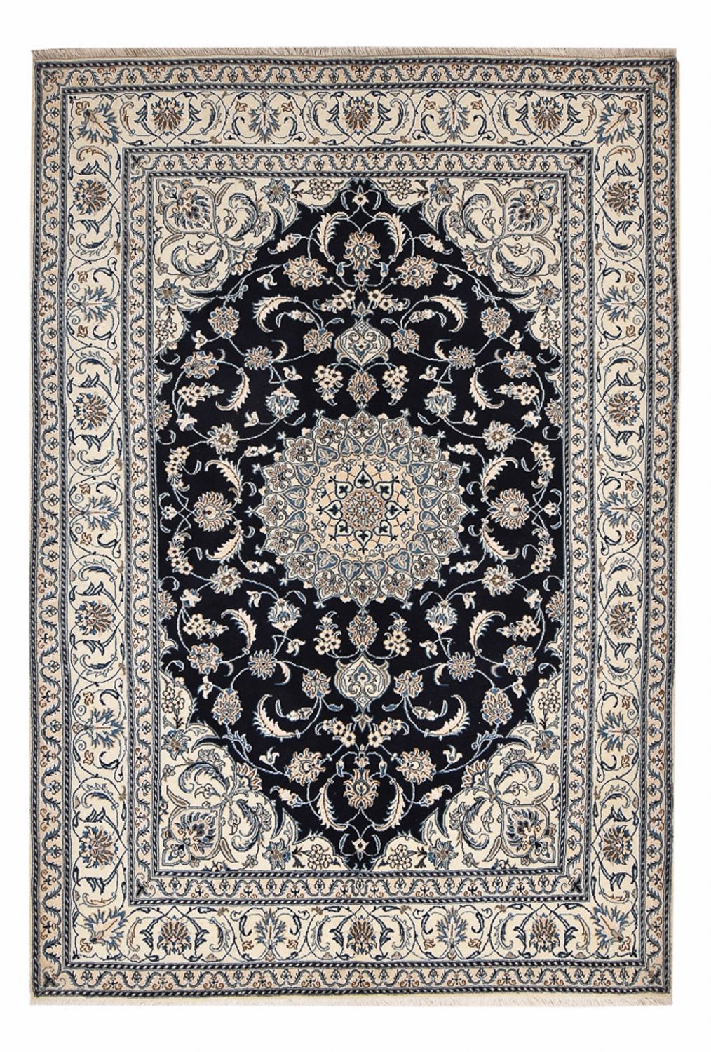 Perser Rug - Nain - 295 x 200 cm - dark blue