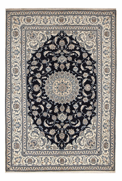 Nain - 12La Rug 200x295cm - Persian Rugs - dark blue