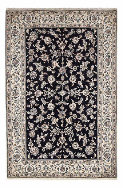 Nain - 12La Rug 198x310cm - Persian Rugs - dark blue