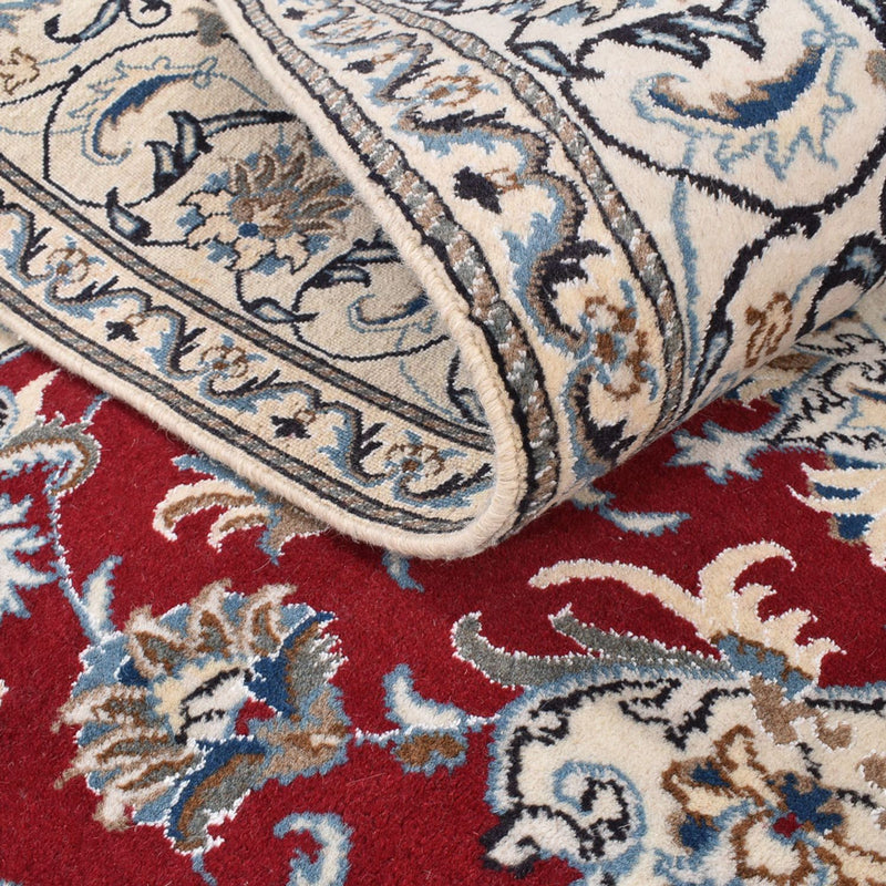 Perser Rug - Nain square  - 197 x 195 cm - red