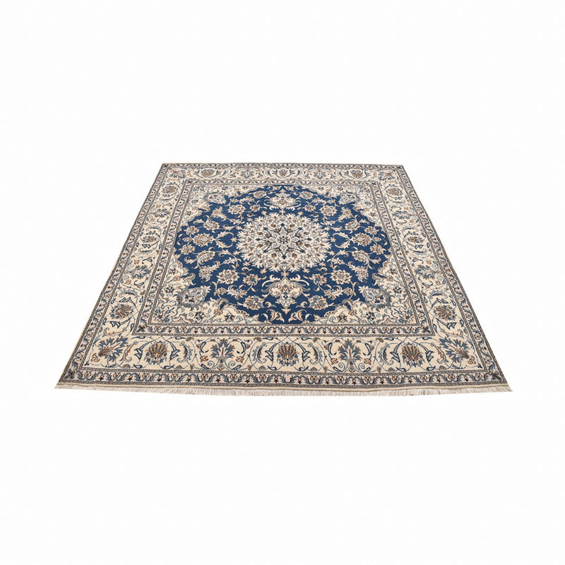 Perser Rug - Nain square  - 202 x 195 cm - blue