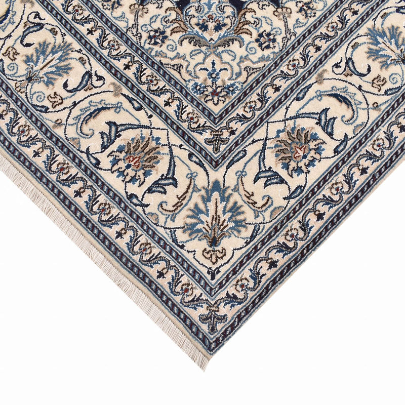 Perser Rug - Nain square  - 198 x 195 cm - dark blue