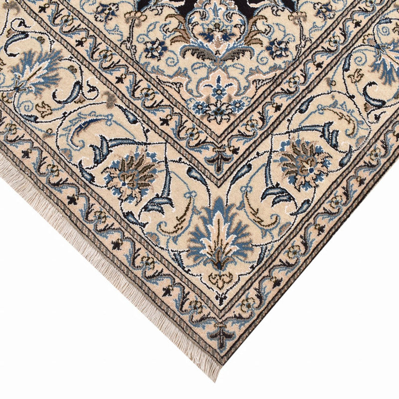 Perser Rug - Nain square  - 198 x 190 cm - dark blue